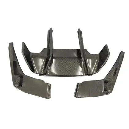 FD Style M6 F13 Rear Diffuser - Carbon Fiber Diffuser for BMW M6 6 Series