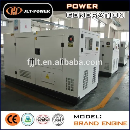 JLT POWER Factory Hot Sale! Silent Ricardo 30KVA Diesel Generator