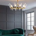 LEDER Hanging Crystal Pendant Light