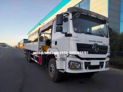 SHACMAN H3000 6X4 Truck Mounted XCMG 16tons Telescopic Crane