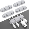 Costume Costume Titular Desk Cable Clip Auto Adesivo