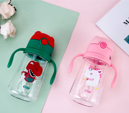 Fashion Cartoon Pattern Kids Water Cups