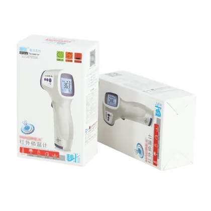 Disposable forehead thermometer packaging boxes medical