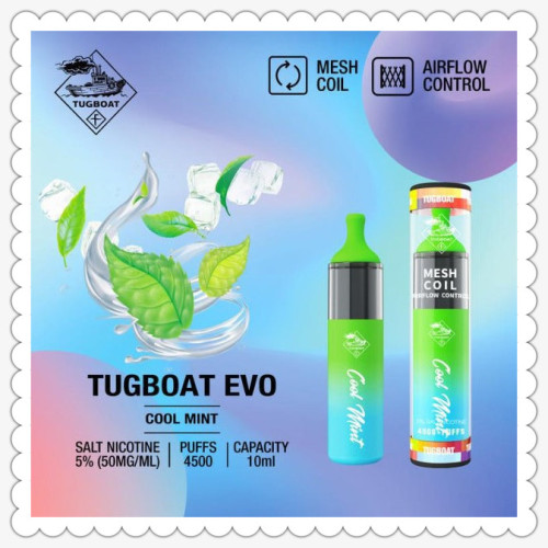 Tugboat Evo 4500 퍼프 포르투갈 뜨거운 판매