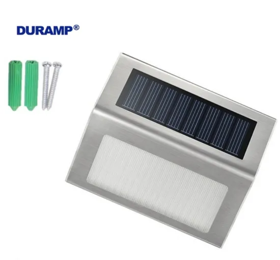 Warm LED Solar Wall Light