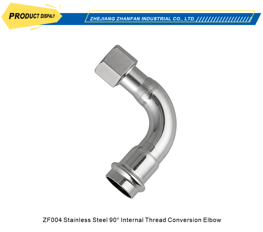 internal thread stainless steel 90 elbow