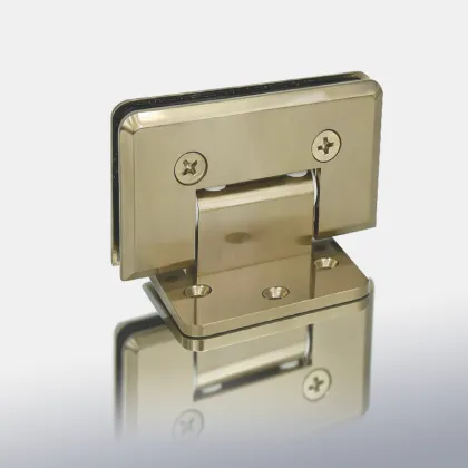 Solid Brass Shower Door Hinges Bathroom Metal Hardware