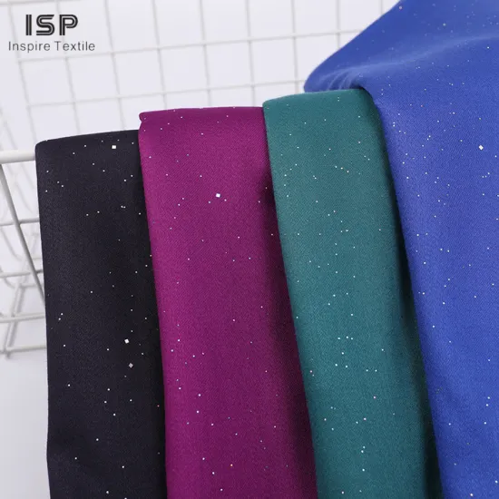Popular Modern Design Soft Dyed Rayon Satin Fabric