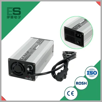 24V12A Lithium/LiFePo4/LiMn Battery Charger with CE&ROSH