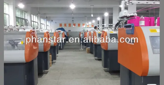 flat knitting machine with comb device