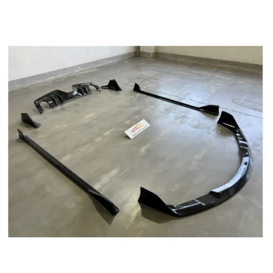 Toyota Supra Mk5 A90 Aero Kit: Front Lip Spoiler and Rear Diffuser Bodykit