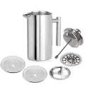 1000 ml stali nierdzewnej 304 French French Coffee Press