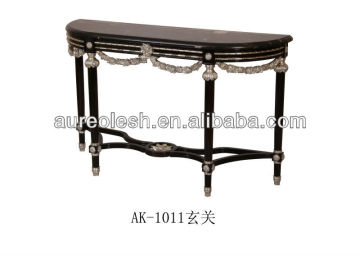 AK-1011 Luxury European Style Wooden Carved Front Door