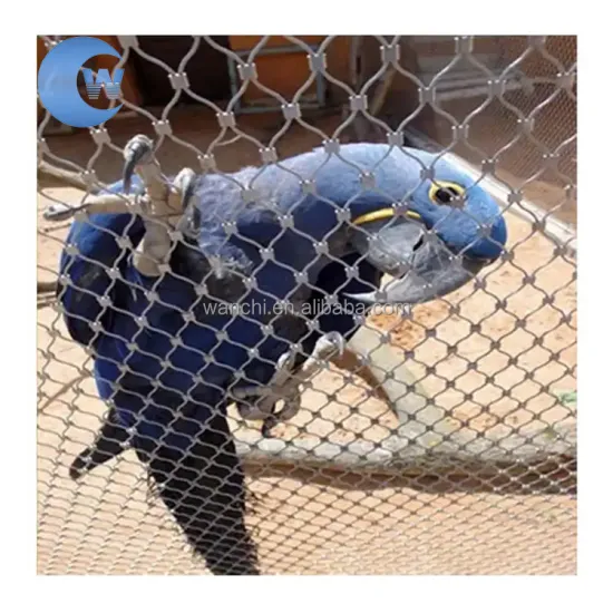 Hot Sale Stainless Steel Rope Mesh for Zoo Animal Fencing