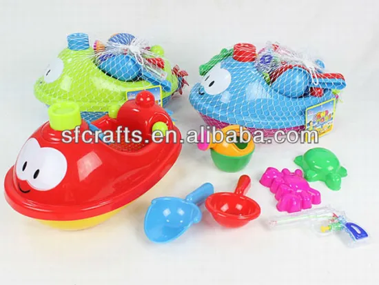 Funny beach sand molds kids toys