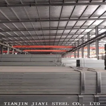 Q195B Hot dip galvanized square tube