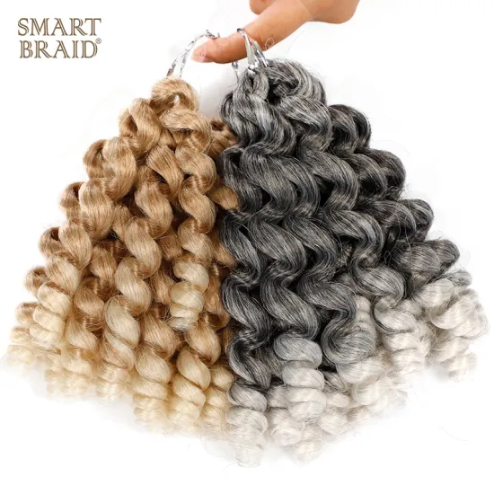 8 inch Wand Curl Braids Hair 20 Strands Jamaican Bounce Synthetic Braiding Hair Crochet Braids Hair
