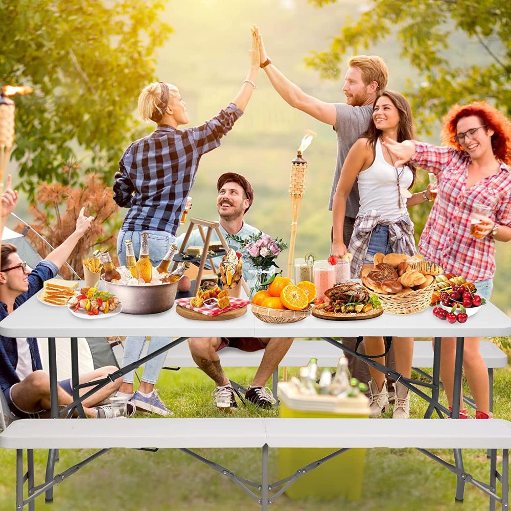Oblong Folding Table