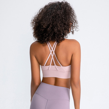 Roupa deportiva de yoga Sujetador deportivo de yoga sexy