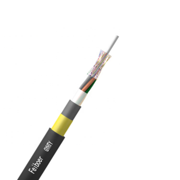 GYTA 12 Core Fiber Optic Cable with Steel Wire Strength Member and Armored
