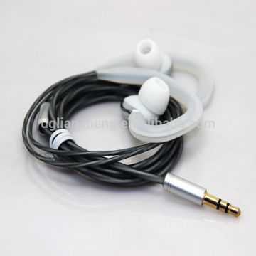 Sport earphone headphone bass with soft silicone earphone caps