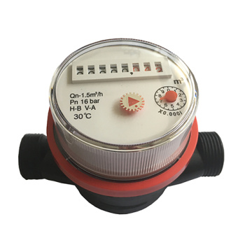 Vane Wheel Plastic Hot Water Meters with low Costs