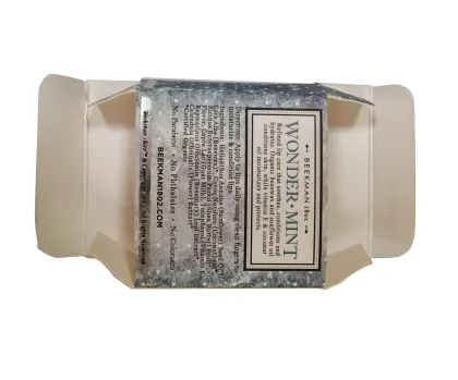 Tea soap Strong folding card Recycled Packaging Paper