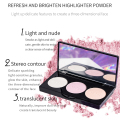 ARTMISS Shimmer Pigmented Pressed Makeup Highlighter Powder