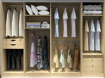 Br-30-D Modular Wardrobe/Closet/Bedroom Furniture