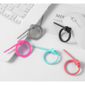 Aangepaste olifantsontwerp USB-kabel Organizer Silicone Ties