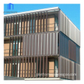 Zonron AS2047 - Modern Sunshade Facade Louvers: Outdoor Motor-Controllable, Adjustable Aluminum Louvers - Price and Details