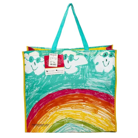 Custom Logo Reusable Non-Woven Foldable Tote Bags & Laminated Shopping Bags