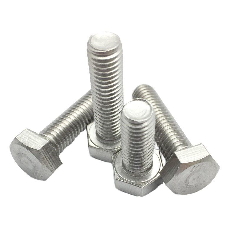 High Strength Super Stainless Steel 904L DIN Standard Hex Bolt and Nut Uns S31254 Plain Finish Premium Bolts