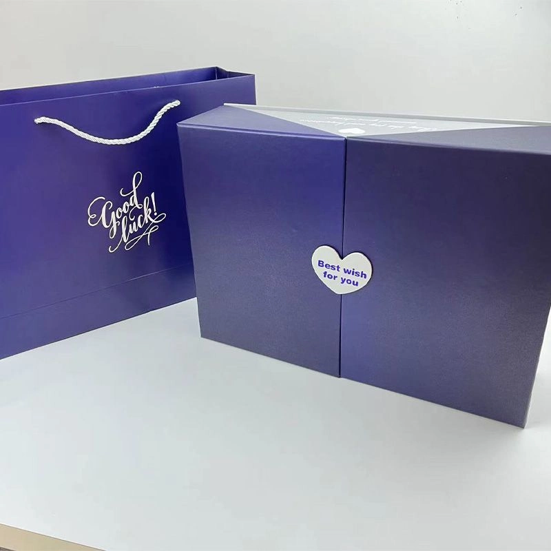 Double Door Lovers Box Gift Box Box Box Advanced Exquisite Gift Box Mayor Bholesale Luxury personalizado Logotipo impreso personalizado