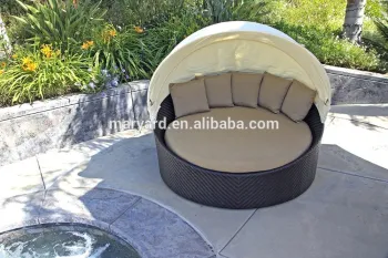 Solution dyed acrylic outdoor daybed cushions