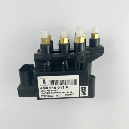 Air Suspension Solenoid Valve Block for Touareg Q7 Q8 RSQ8 4M0616013A/PAB616013 Air Pump Distribution Valve