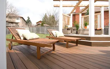 New generation eco-friendly choicedek composite decking