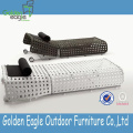 outdoor garden rattan wicker aluminum sofa set cushion