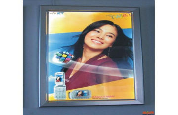 30mm Snap Frame Outdoor Waterproof Led Edge-litlight Box Ultra Thin Illuminated Displays