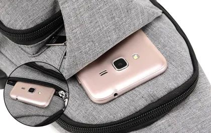 Men's Casual Chest Bag - Professional Design Sling Backpack