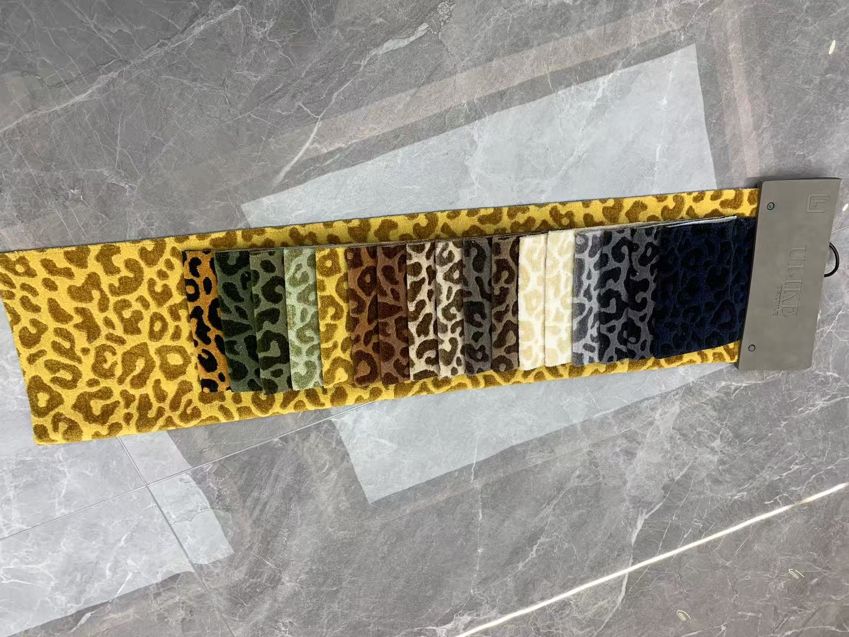Animal Print Velvet Fabric