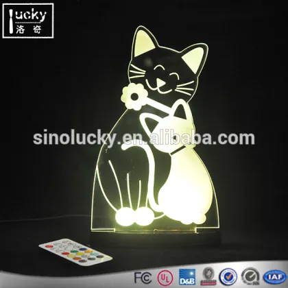 Soft lighting adorable baby night light