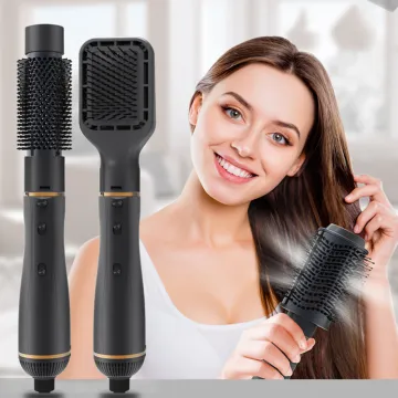 Hot Selling Detachable Blow Dryer and Volumizing Shaper Electric Air Curler Hair Straightener Comb Manufacturer