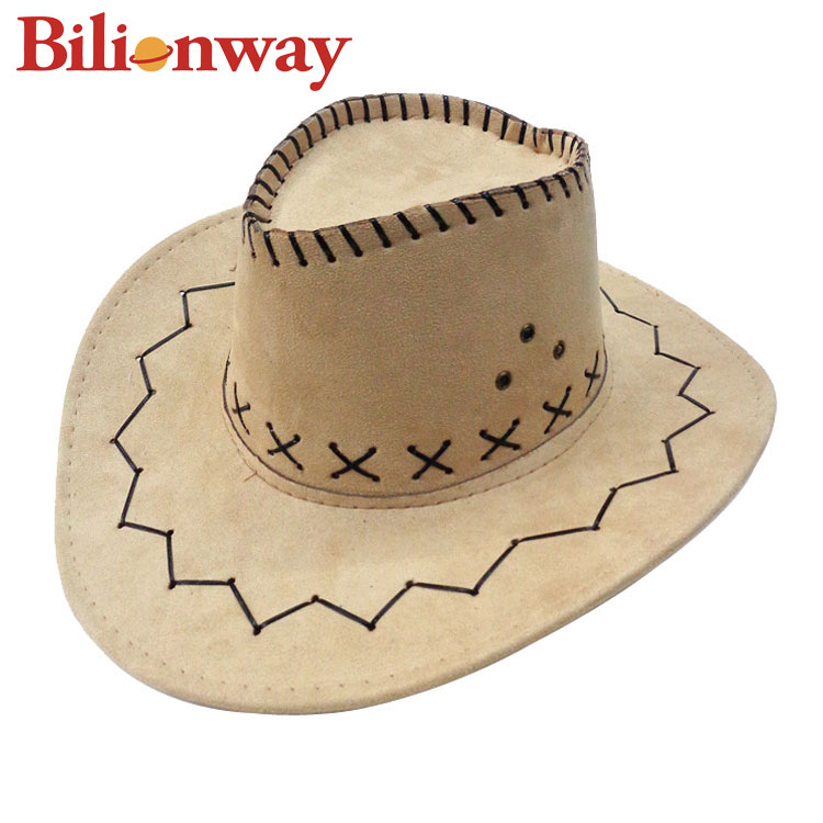 Classic style felt cowboy hat