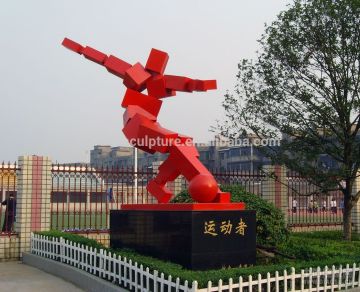 china sculpture stainless steel statue