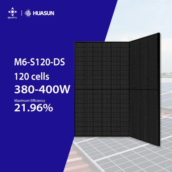 High Efficiency Huasun Solar Panels: 380W, 385W, 390W, 395W & 400W All Black HJT Modules for Residential Roof Installations