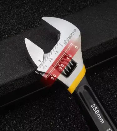 Adjustable Wrench Aluminum Hose Fitting Spanner Wrenches for Hardware Repair Tools