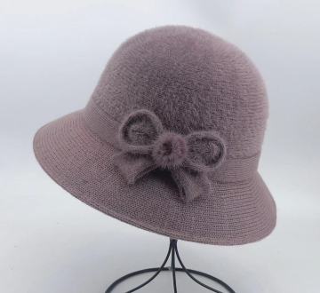 Wholesale Winter Knitting Wool Caps and Pile Hats for Middle-aged and Old Women