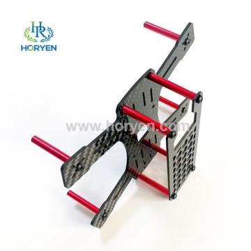 Customized cnc cutting real carbon fiber drone frame