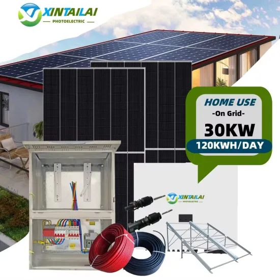 Factory Direct 30kW Solar Energy Storage System for Residential and Commercial Use